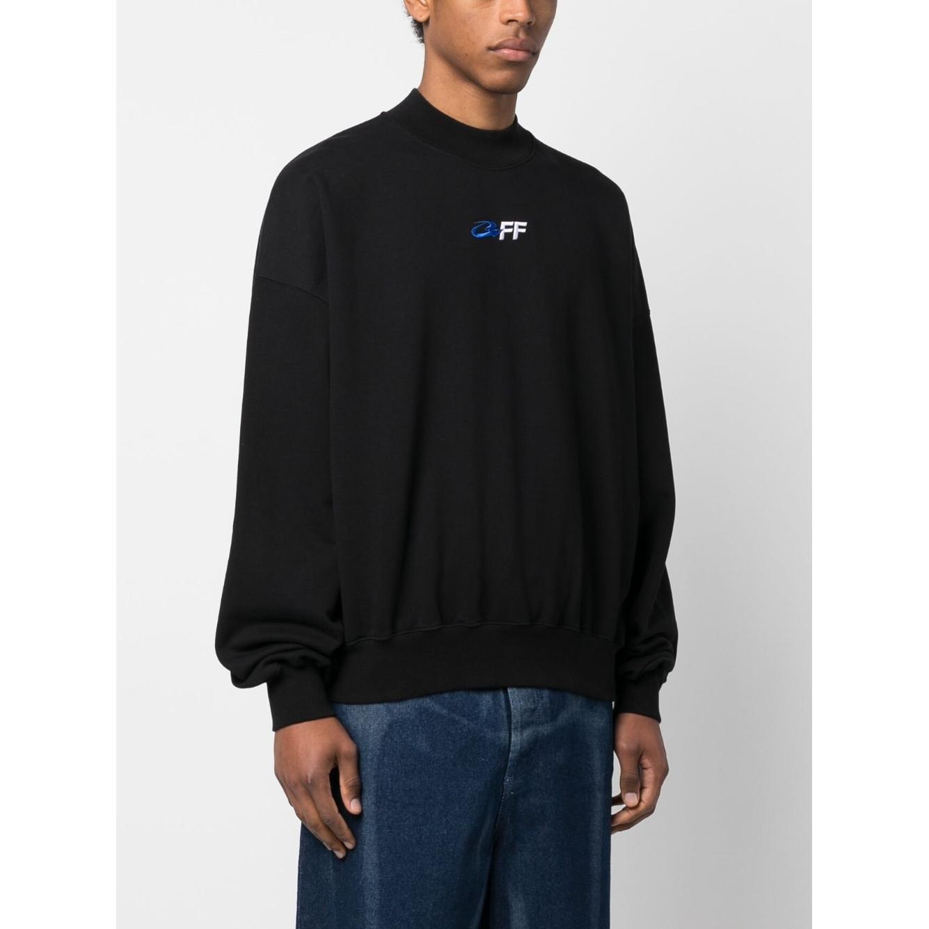 Off White Sweaters Black