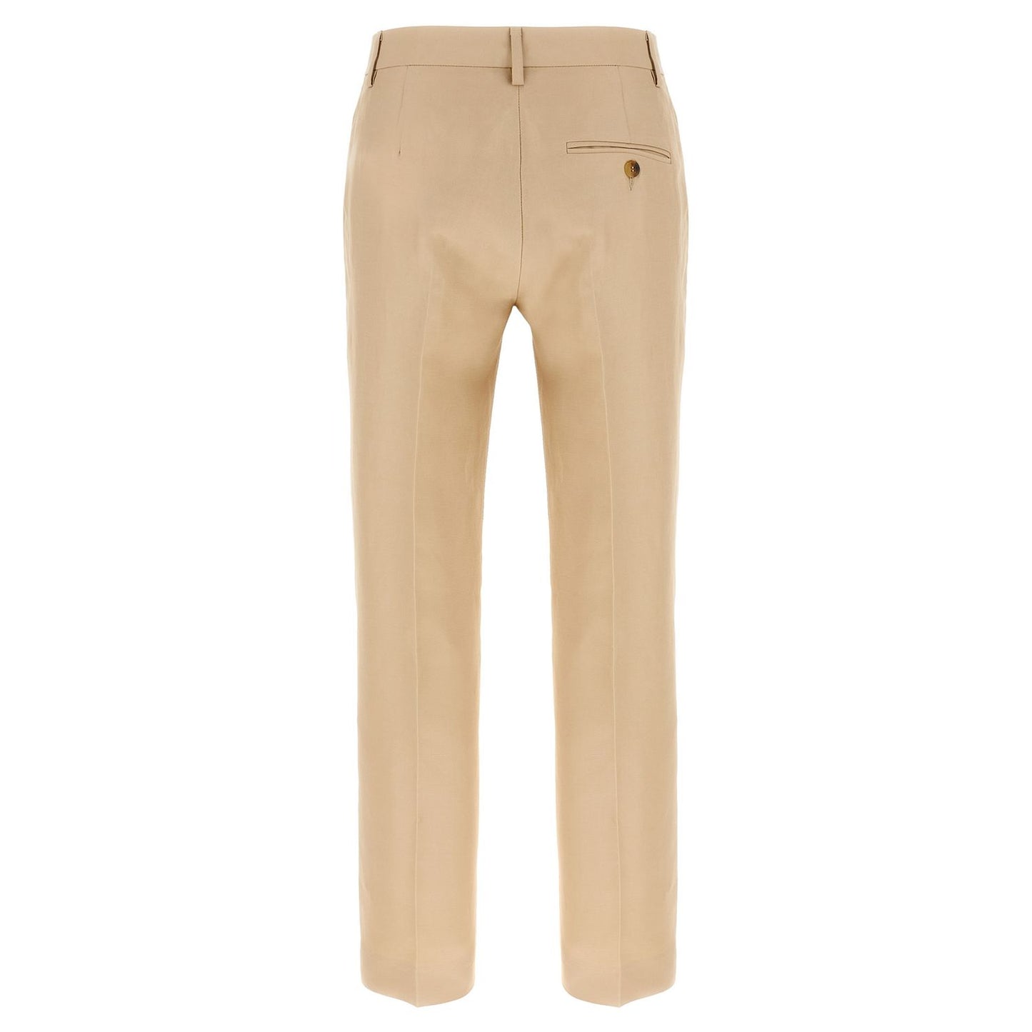 Alberto Biani Beige Viscose Chino Pants