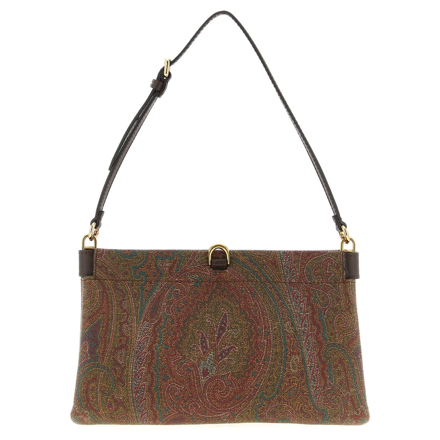 Etro Brown Pvc Clutch Bag