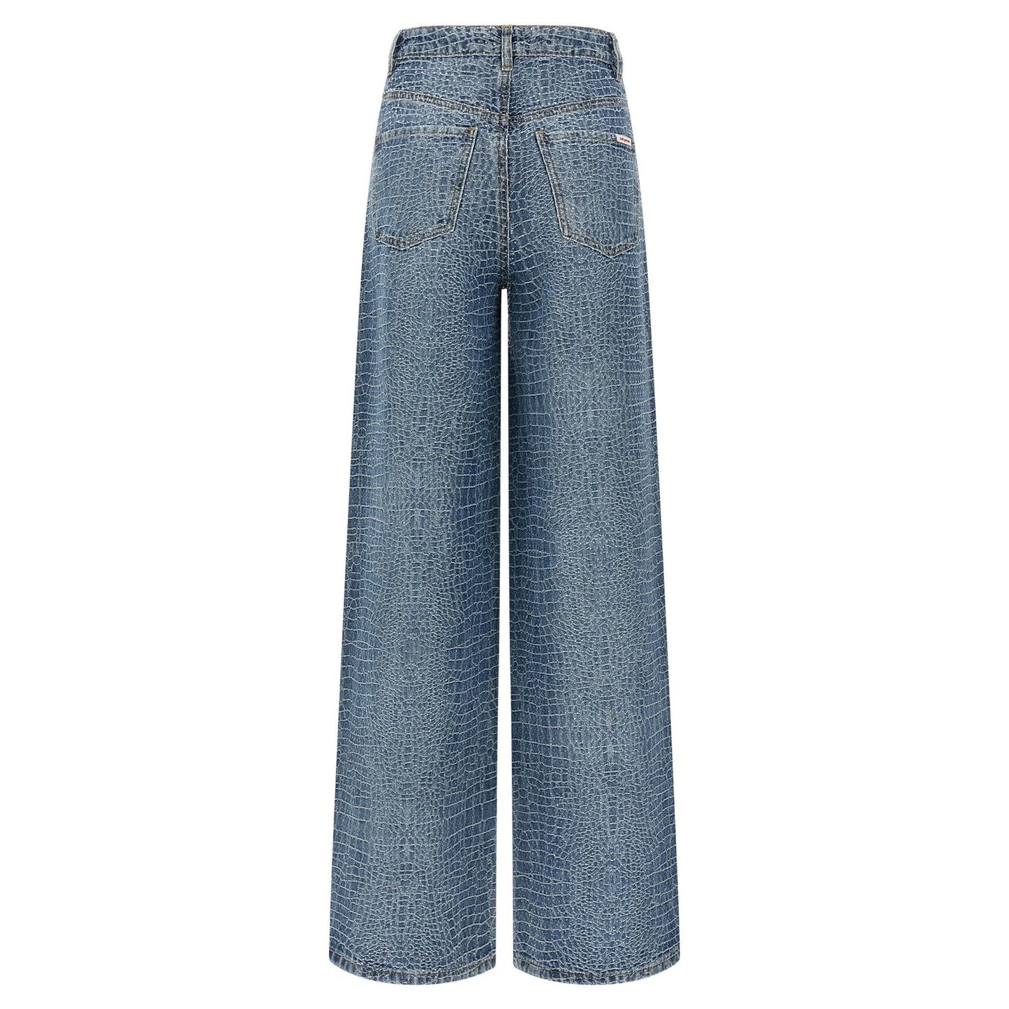 Self-Portrait Blue Cotton Jeans Denim