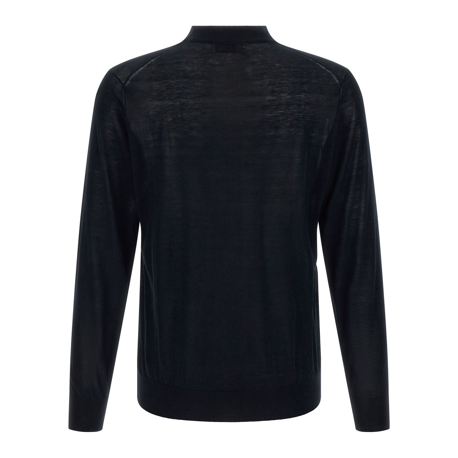Brunello Cucinelli Blue Silk Cardigan