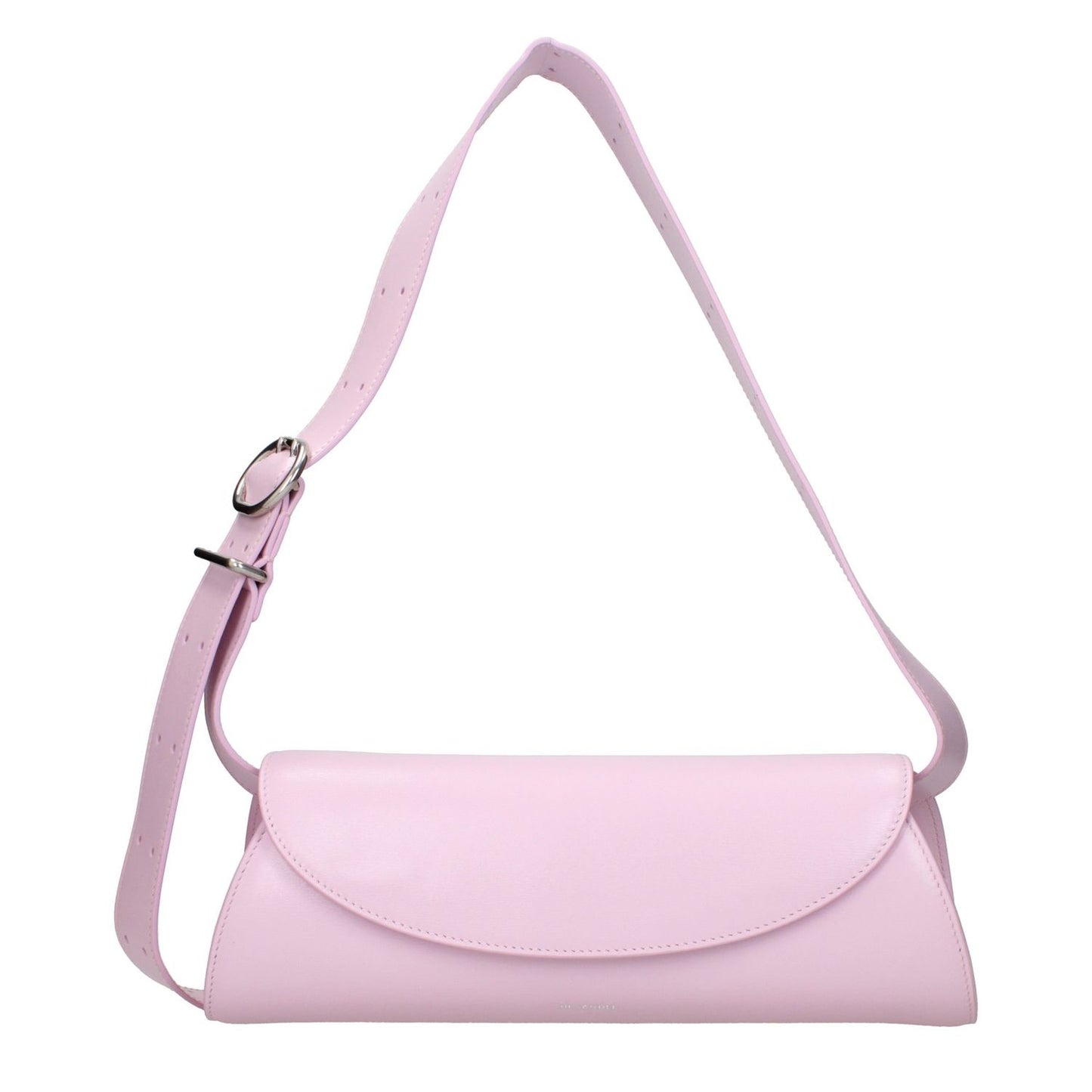 Jil Sander Pink Leather Crossbody Bag