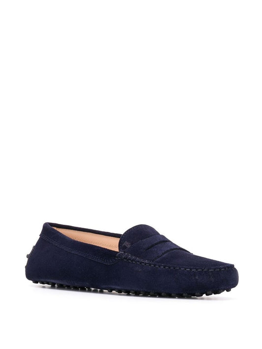 Tod's Flat shoes Blue Moccasins Tod'S