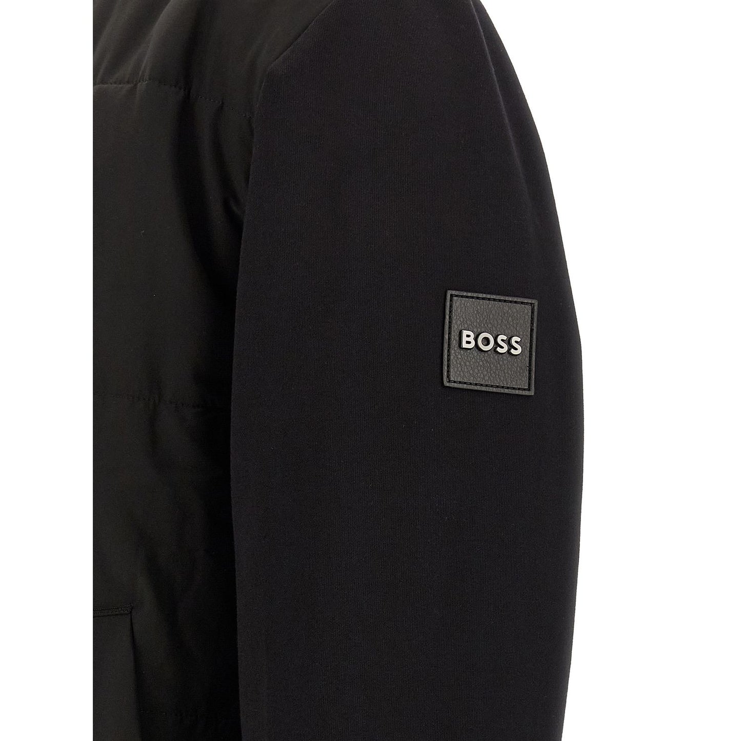 Hugo Boss Black Cotton Sweatshirt