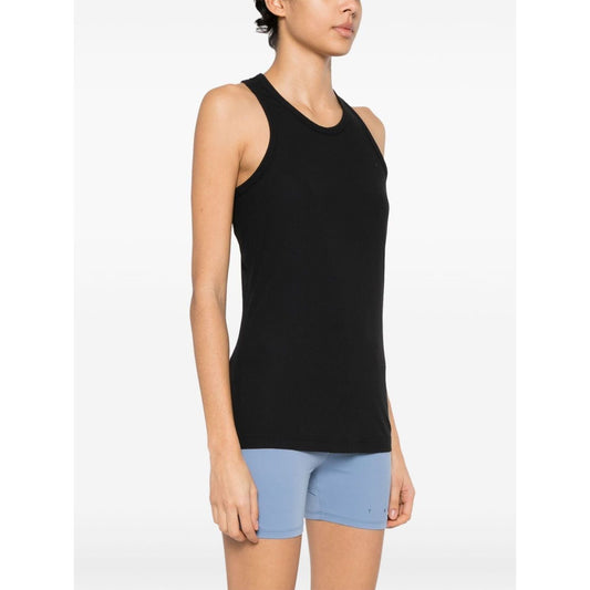 Adidas By Stella McCartney Top Black Topwear Adidas By Stella McCartney Black
