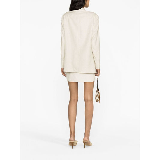 JACQUEMUS Jackets Beige Jackets JACQUEMUS White Smoke