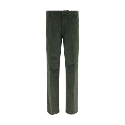 Etro Bicolor Cotton Casual Pants