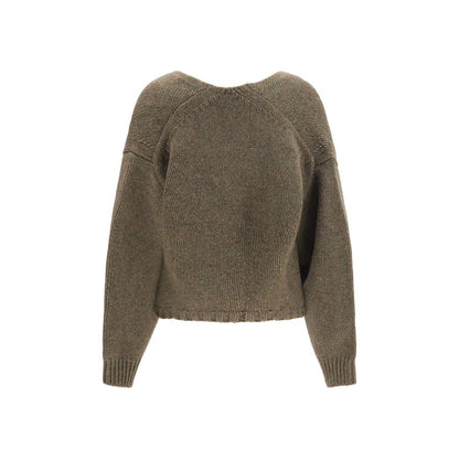 Khaite Bicolor Cashmere Cardigan