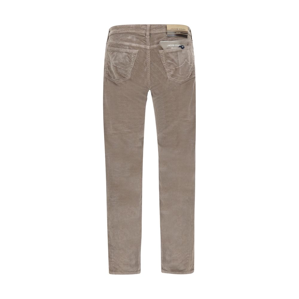 Jacob Cohen Brown Cotton Pants