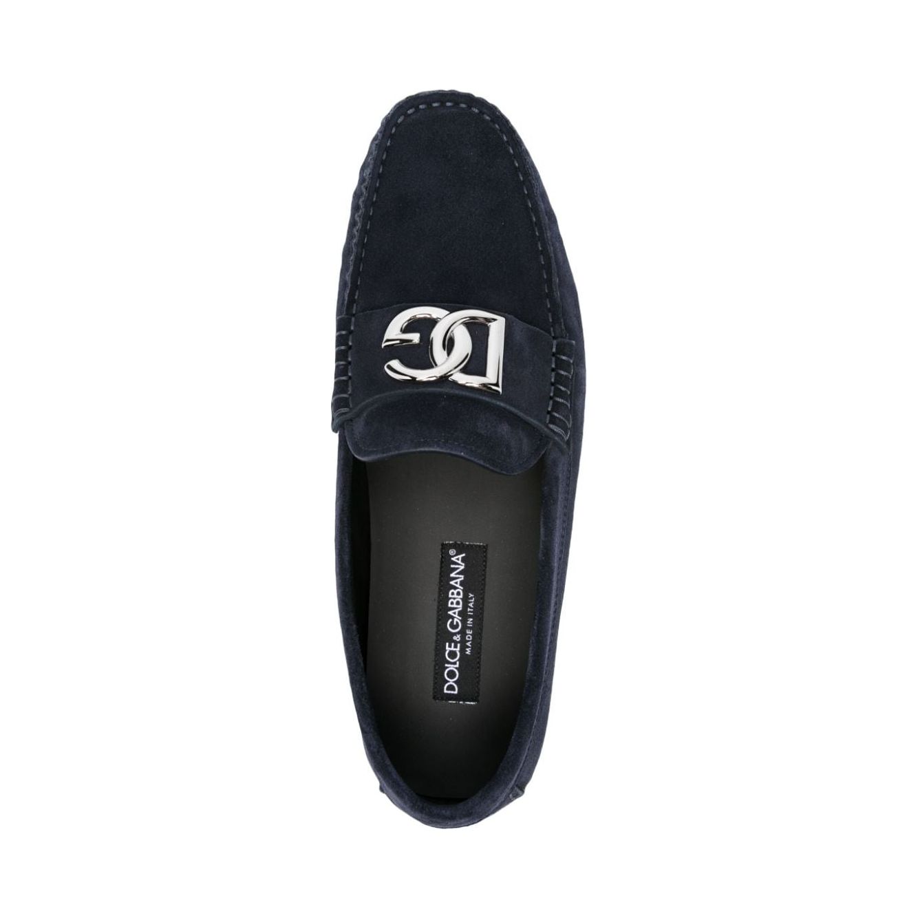 Dolce & Gabbana Flat shoes Blue Moccasins Dolce & Gabbana