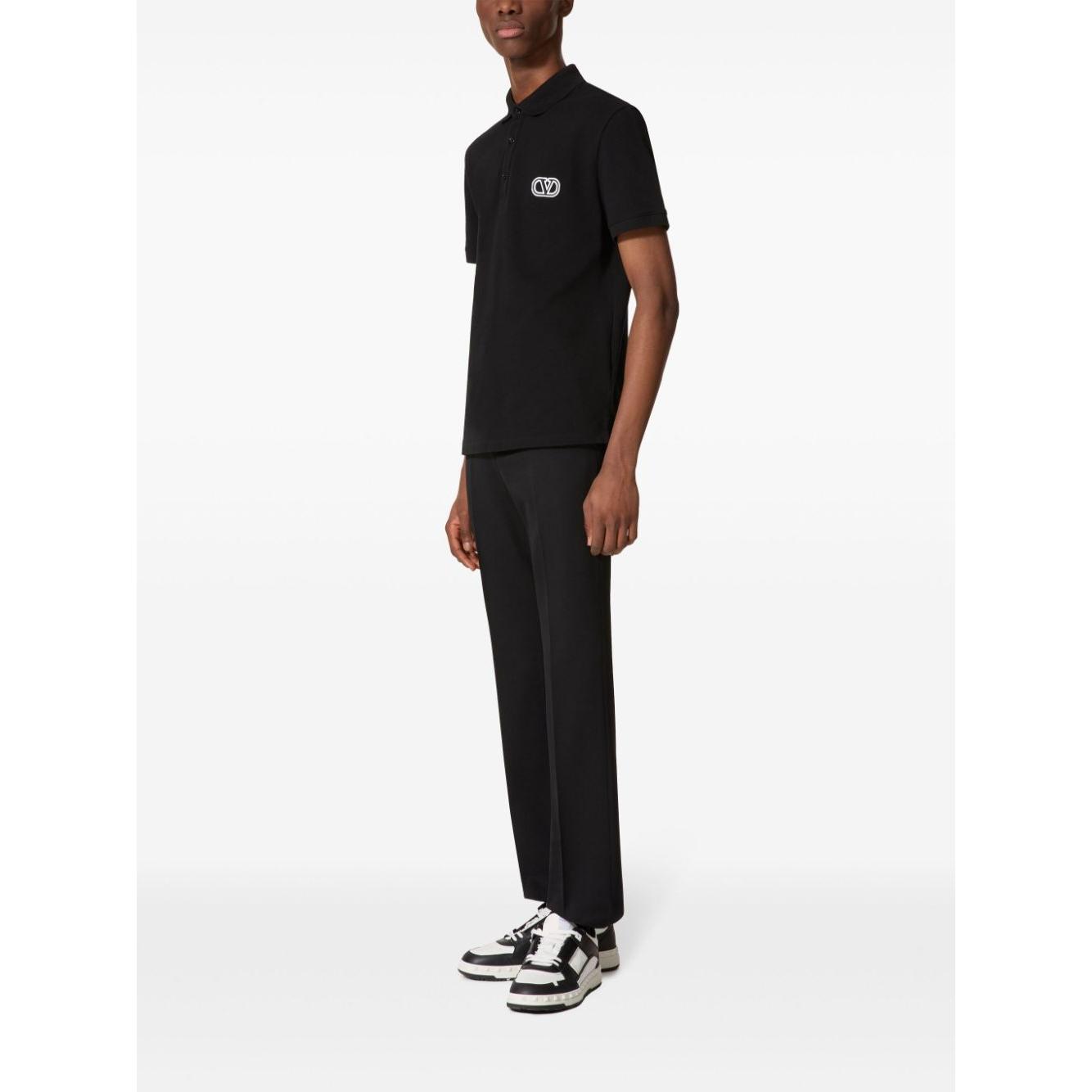 Valentino T-shirts and Polos Black Topwear Valentino