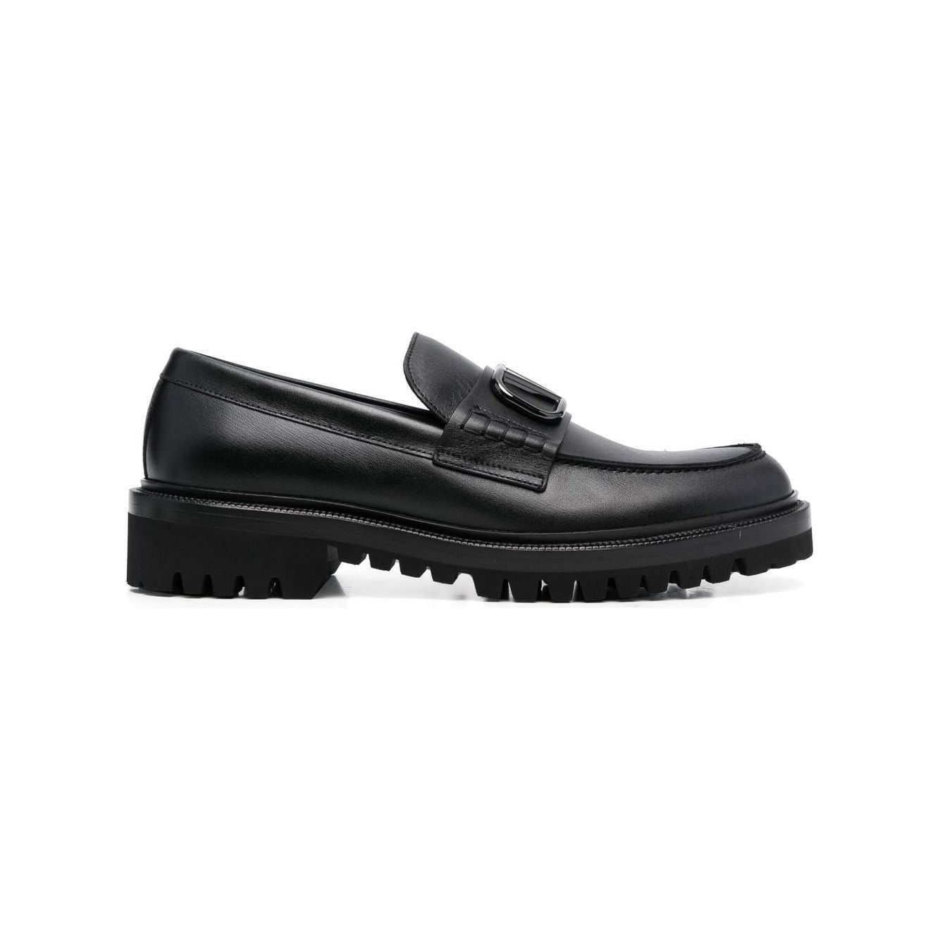 Valentino Garavani Flat shoes Black Moccasins Valentino Garavani