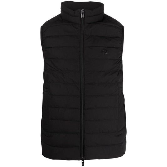 Emporio Armani Jackets Black Vests Emporio Armani