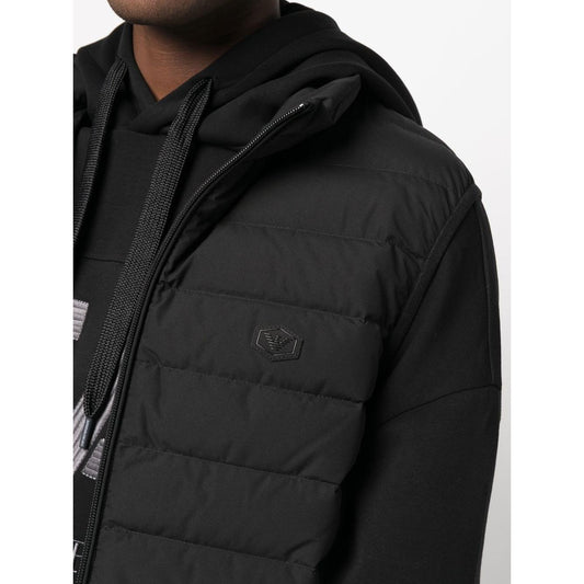 Emporio Armani Jackets Black Vests Emporio Armani