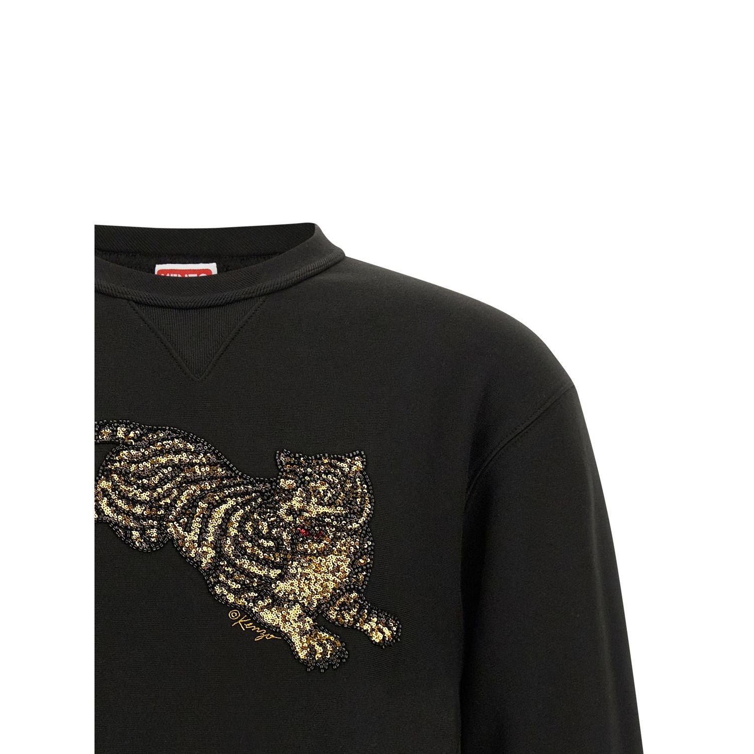Kenzo Black Cotton Sweatshirt