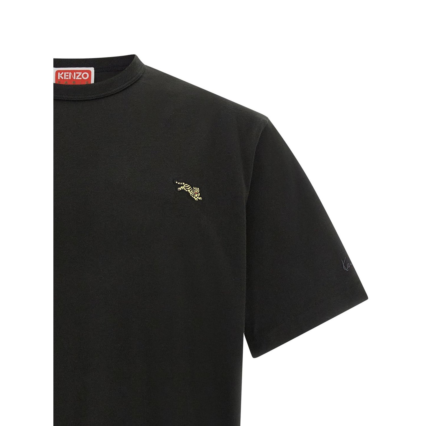 Kenzo Black Cotton T-Shirt