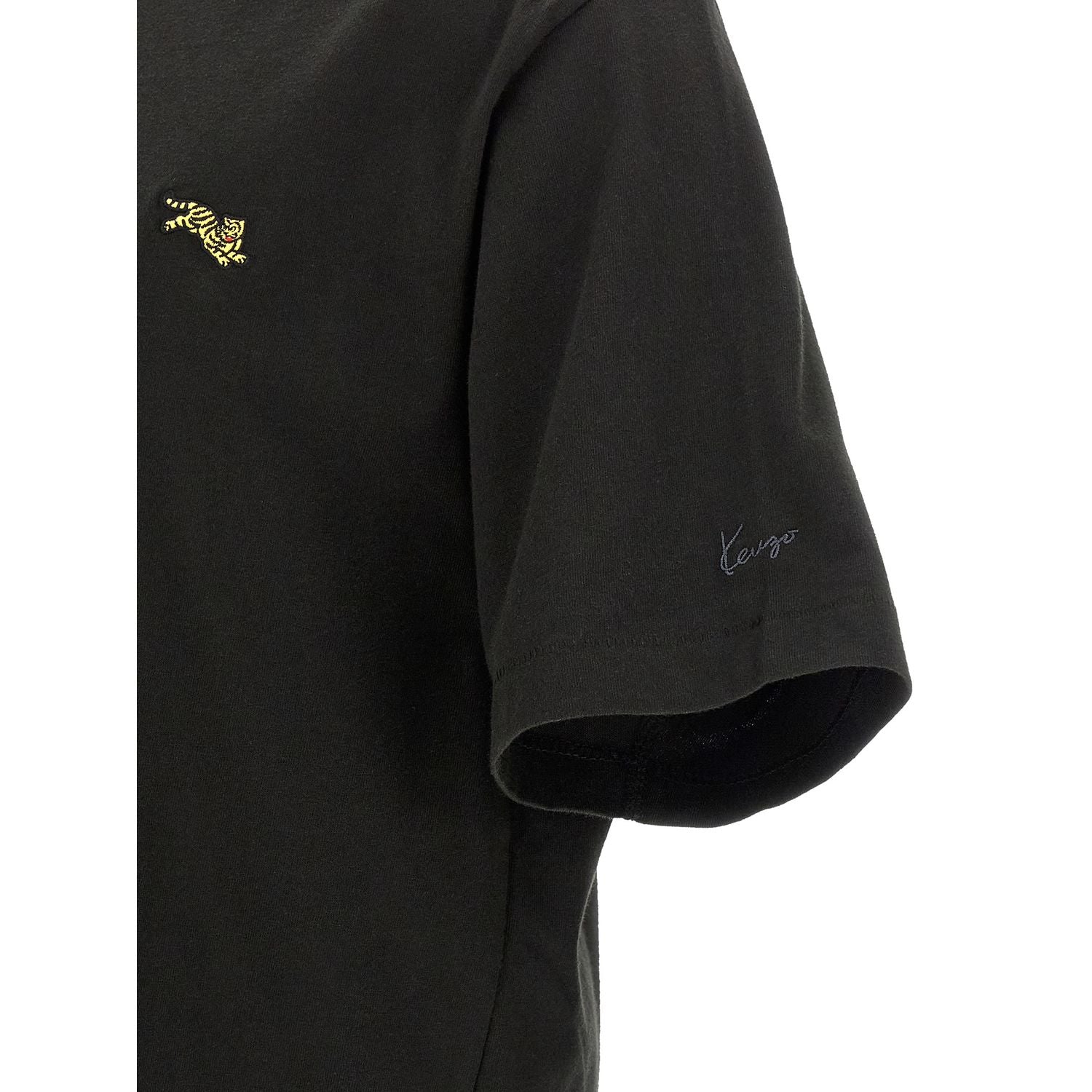 Kenzo Black Cotton T-Shirt