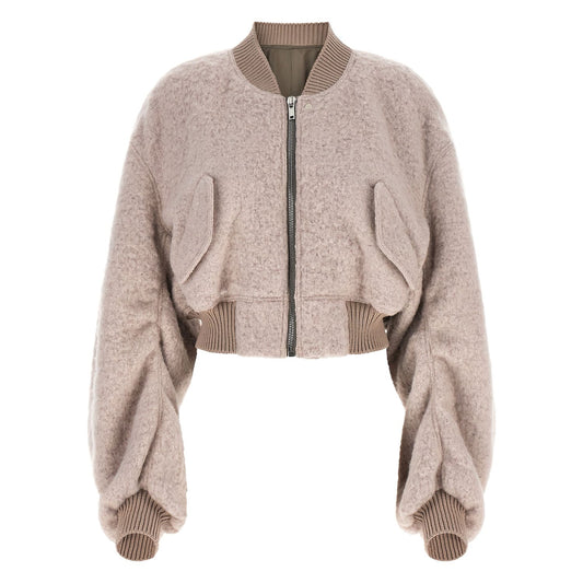Rick Owens Multicolor Marabou Bomber