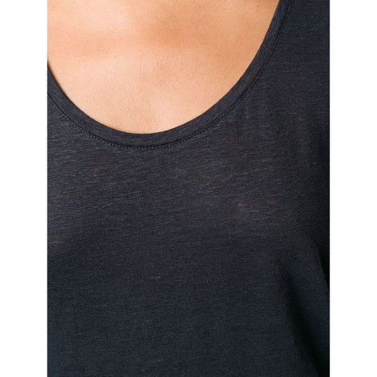 Majestic Top Blue Topwear Majestic Tan