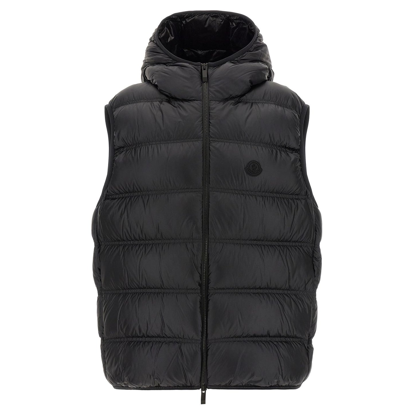 Moncler Black Polyamide Sleeveless Jacket