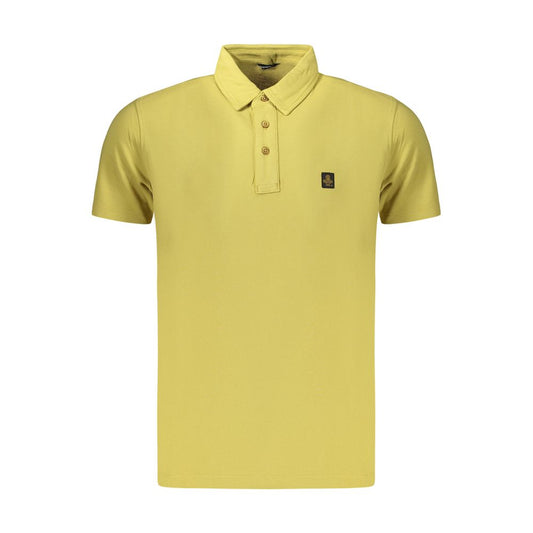 Refrigiwear Yellow Cotton Men's Polo