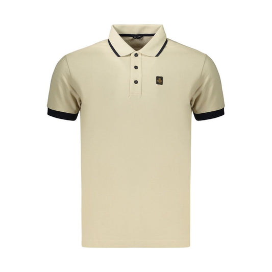 Refrigiwear Beige Cotton Men's Polo