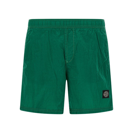 Stone Island Bicolor Polyamide Swim Shorts