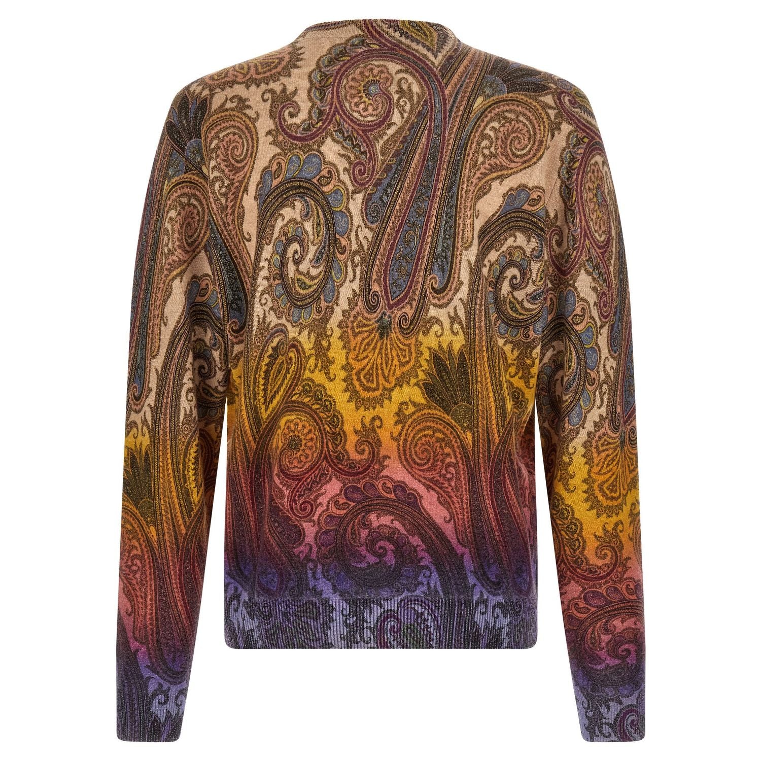 Etro Multicolor Wool Cardigan