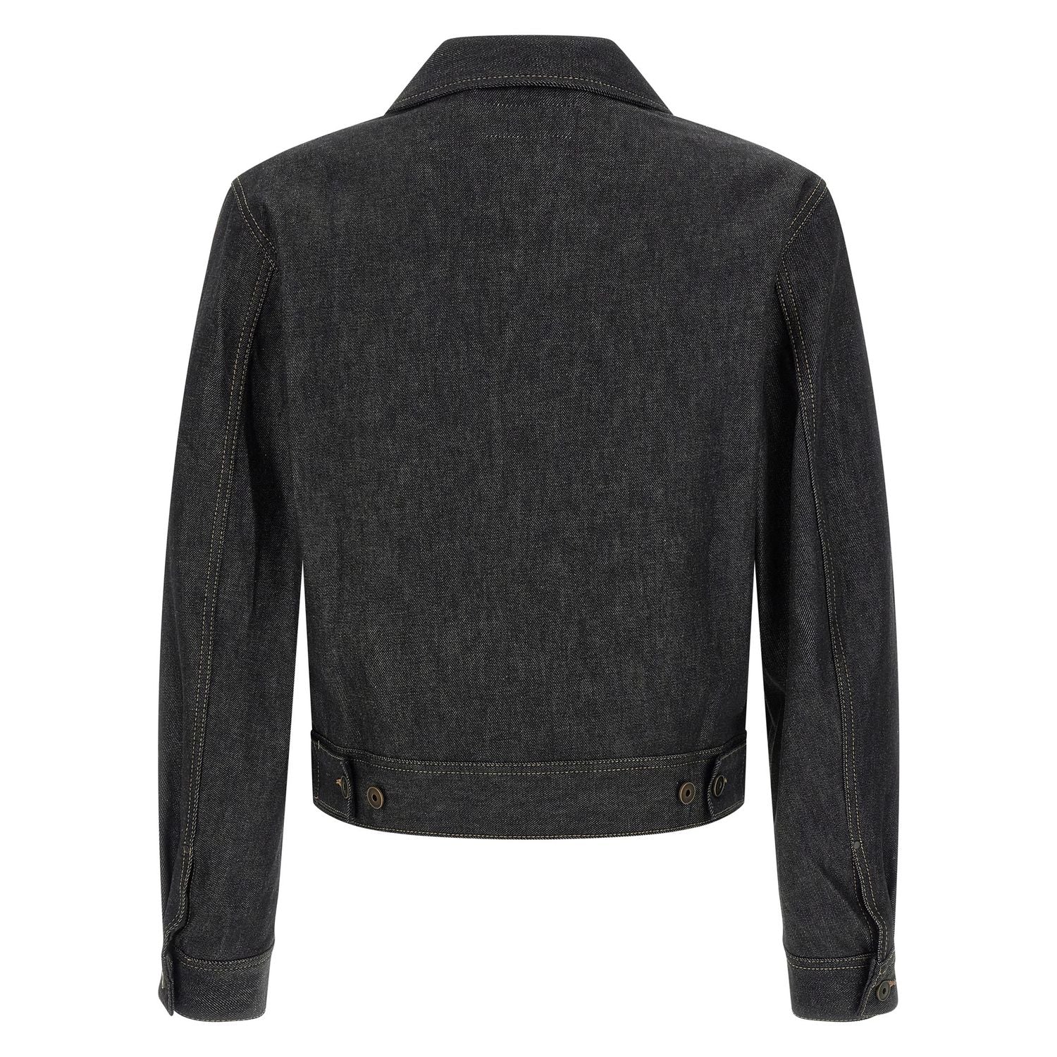 Lemaire Blue Cotton Denim Jacket