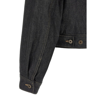 Lemaire Blue Cotton Denim Jacket