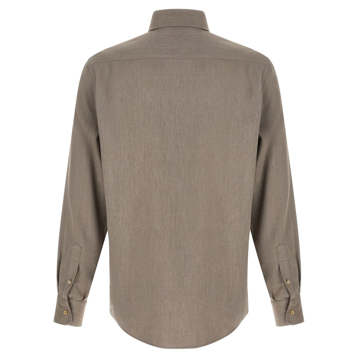 Brunello Cucinelli Gray Cotton Blouse