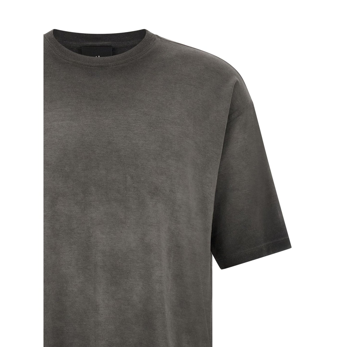Thom Krom Gray Cotton T-Shirt