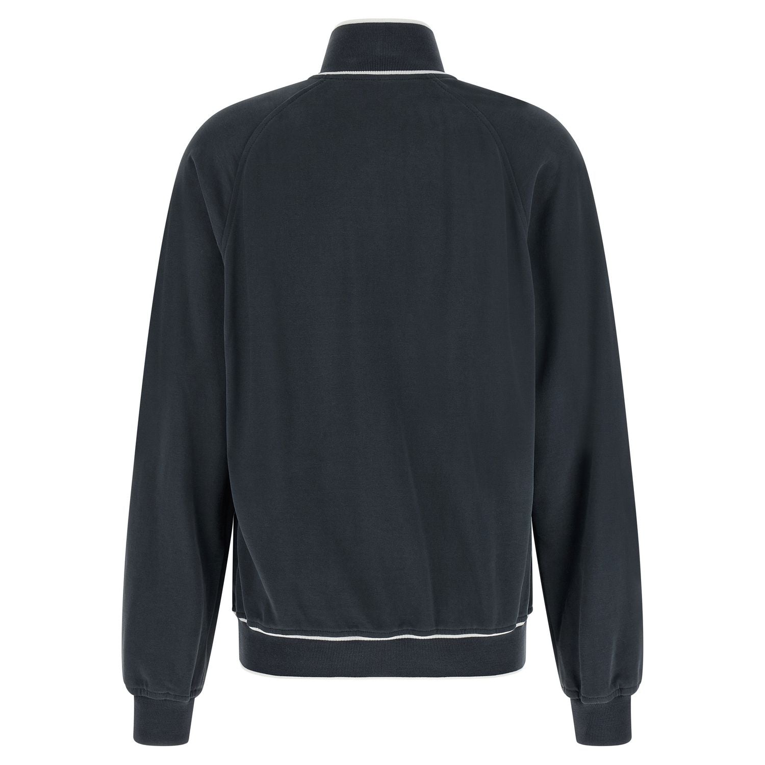 Brunello Cucinelli Blue Cotton Sweatshirt