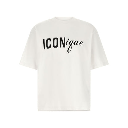 Dsquared² White Cotton T-Shirt