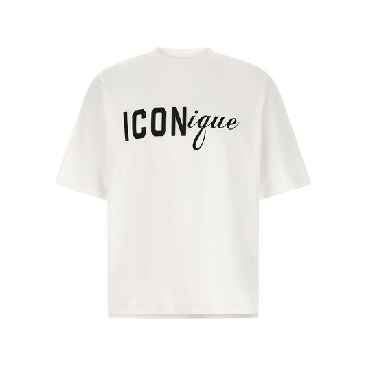 Dsquared² White Cotton T-Shirt