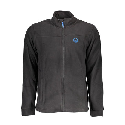 Gianmarco Venturi Black Polyester Men's Sweatshirt