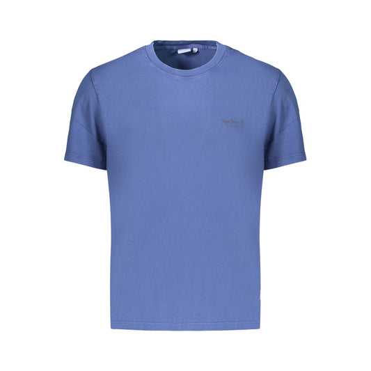 Pepe Jeans Blue Cotton Male T-Shirt