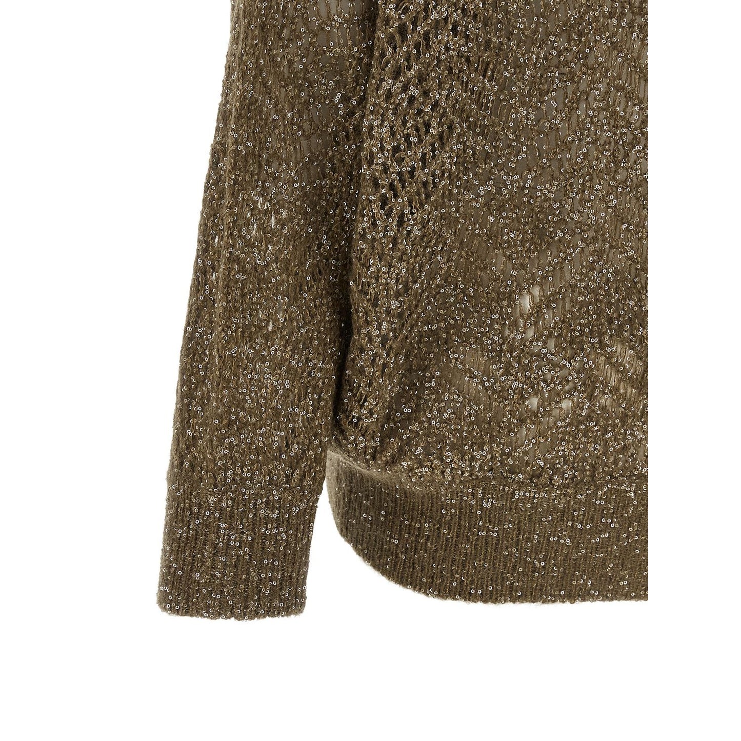 Brunello Cucinelli Brown Polyamide Cardigan