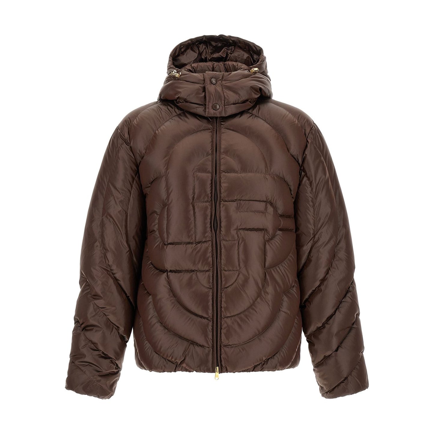 Casablanca Brown Polyamide Full-Length Jacket