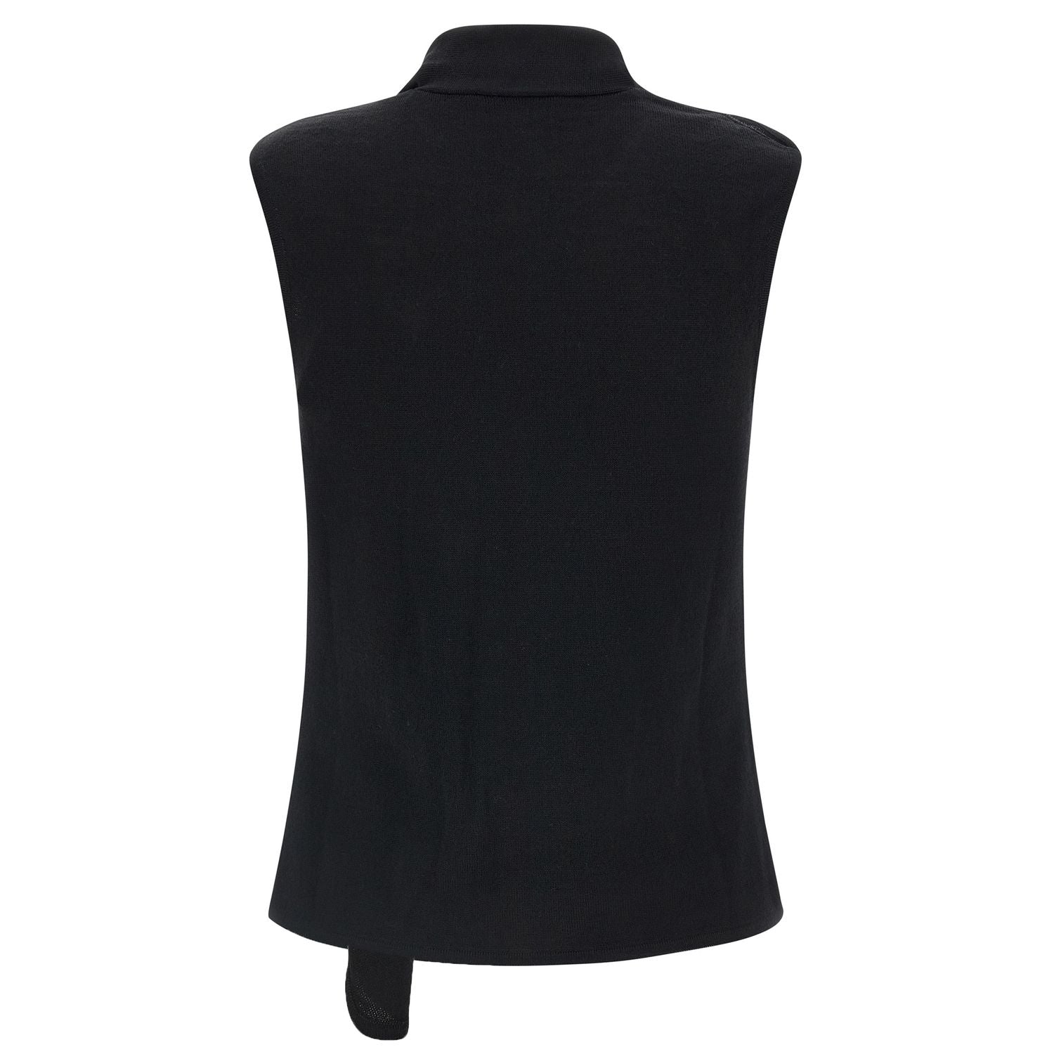 Lemaire Black Wool Sleeveless Jacket