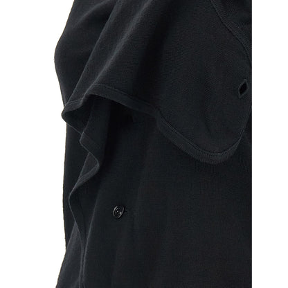 Lemaire Black Wool Sleeveless Jacket