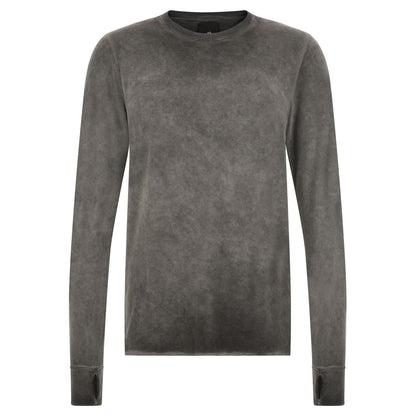 Thom Krom Gray Viscose T-Shirt