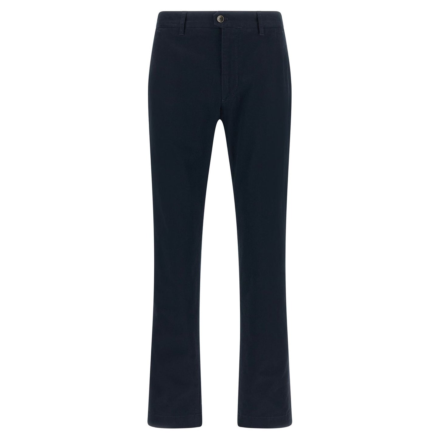 Incotex Blue Cotton Casual Pants