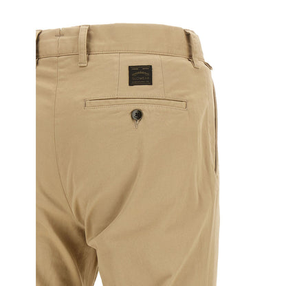 Incotex Beige Cotton Chino Pants