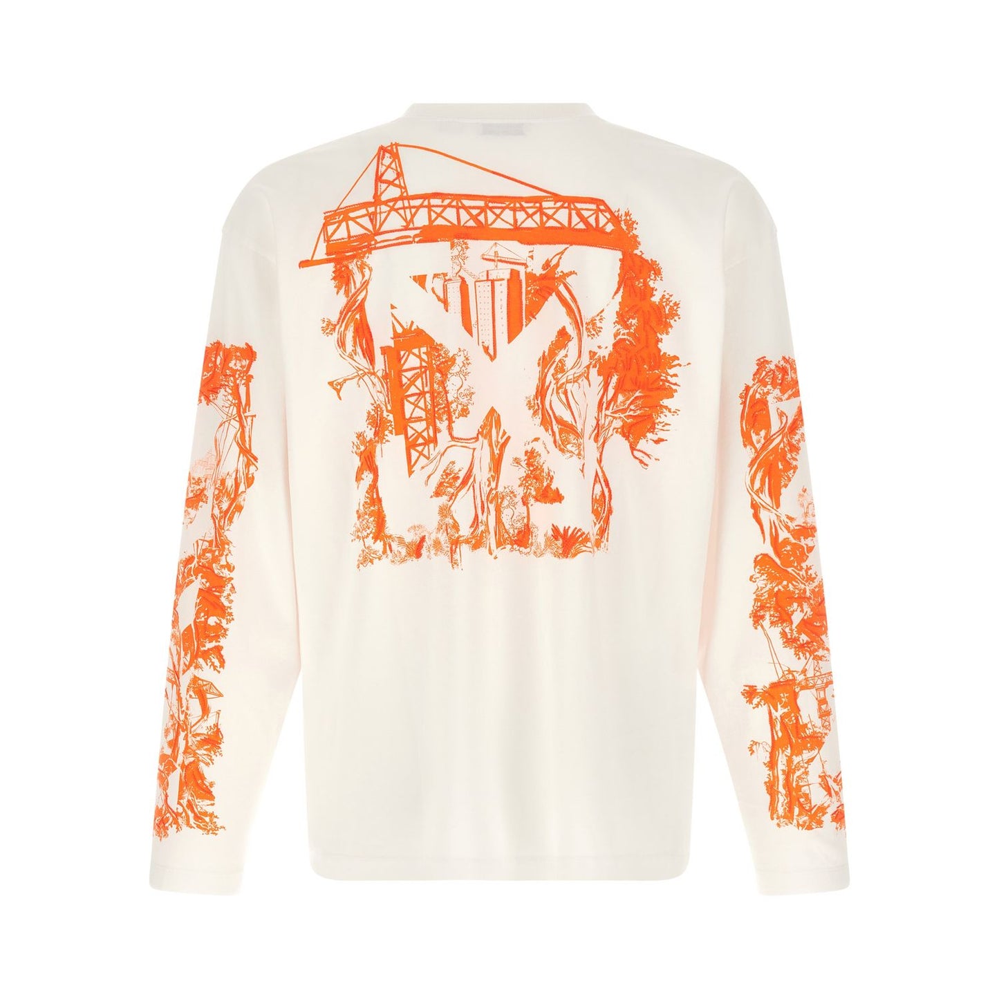 Off-White White Cotton T-Shirt