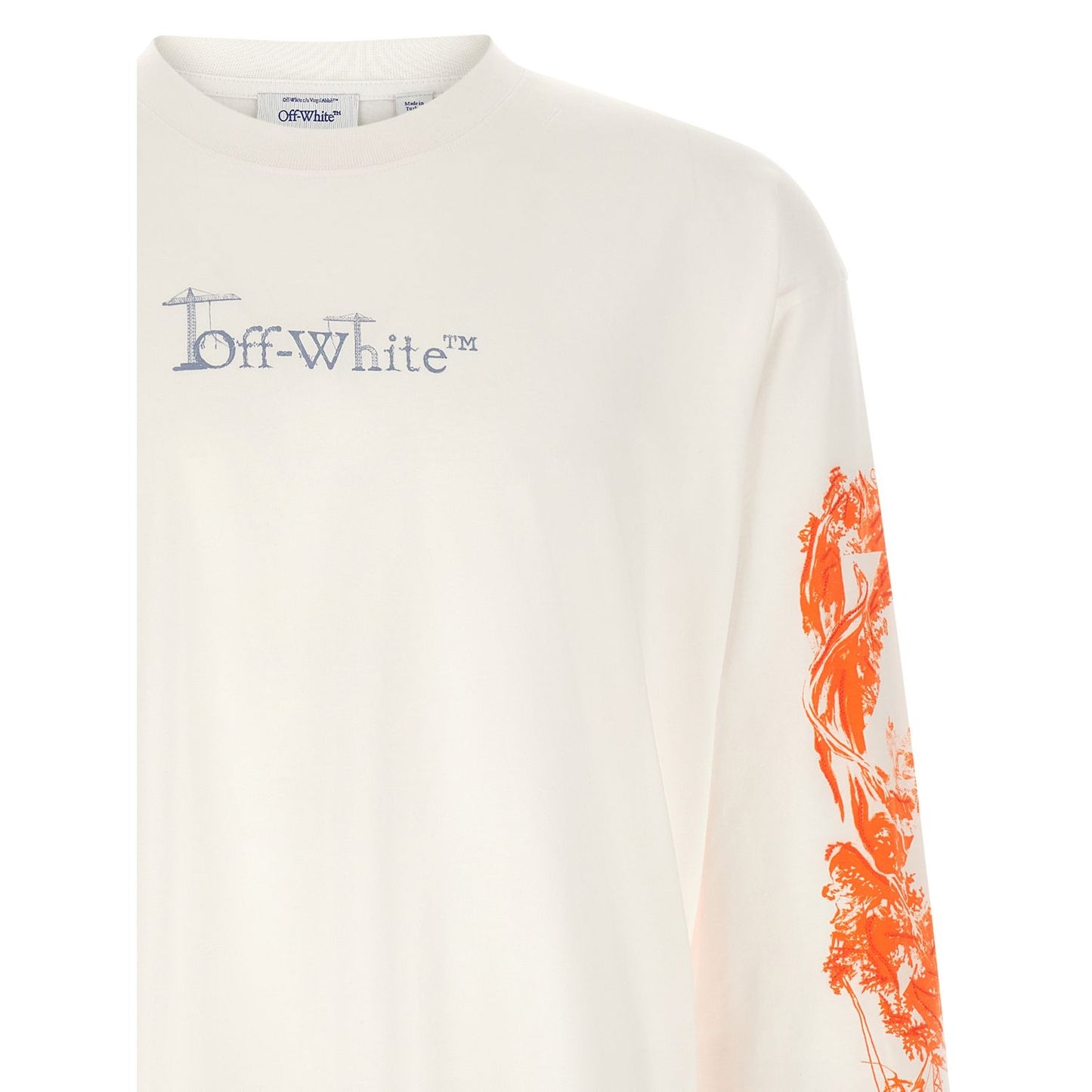 Off-White White Cotton T-Shirt