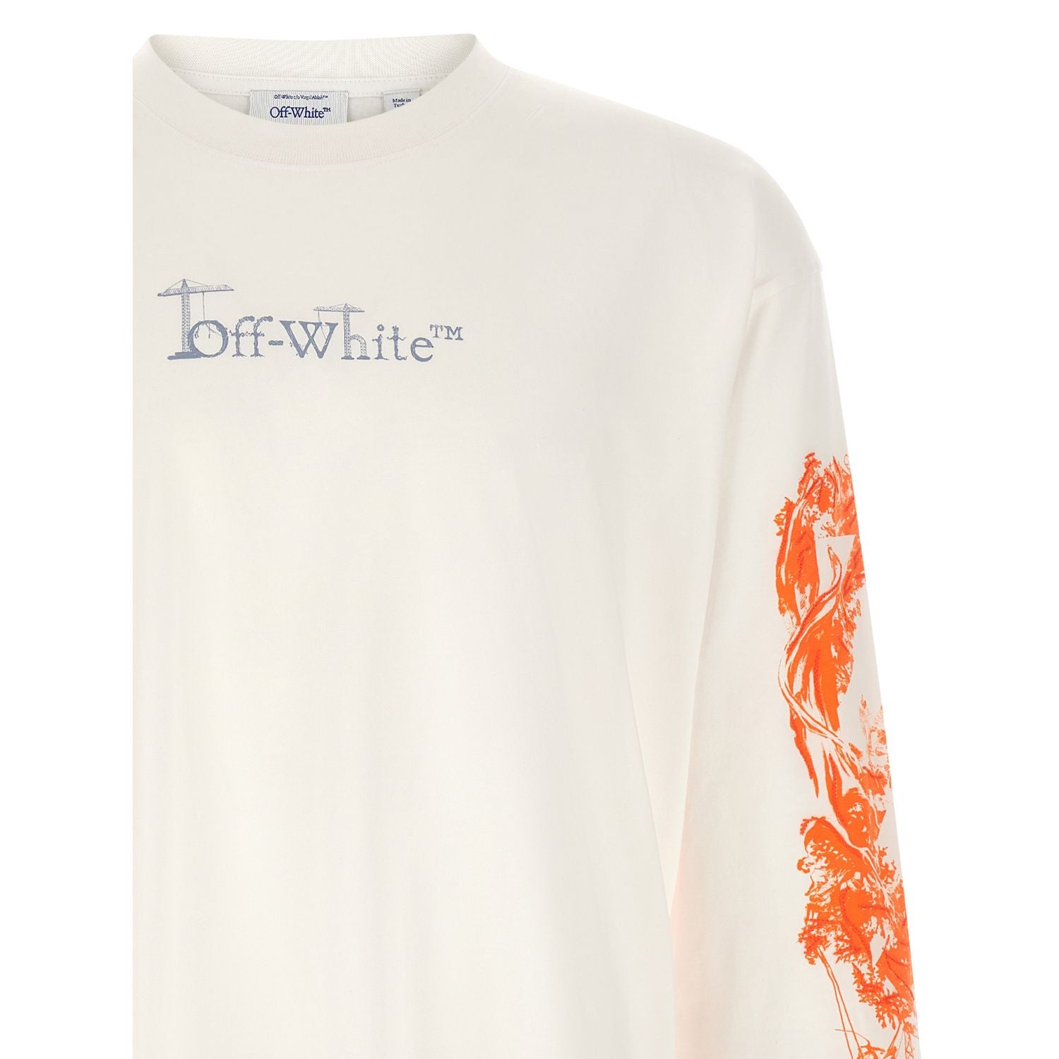 Off-White White Cotton T-Shirt