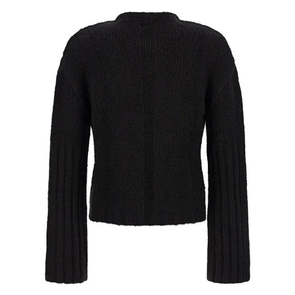 Rick Owens Black Cashmere Cardigan