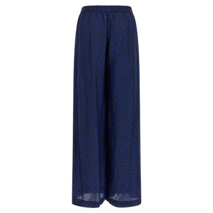 Gianluca Capannolo Blue Viscose Casual Pants