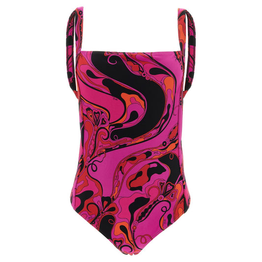 Emilio Pucci Fuchsia Polyamide One-Piece Swimsuit